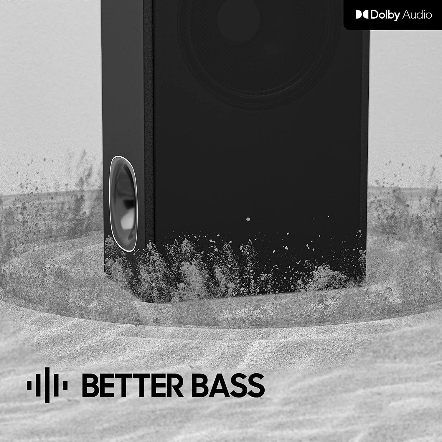 2.1 Channel Sound Bar with Subwoofer, Dolby Compatible, HDMI (ARC), Bluetooth 5.0, Optical, and Aux Connectivity – Model D6