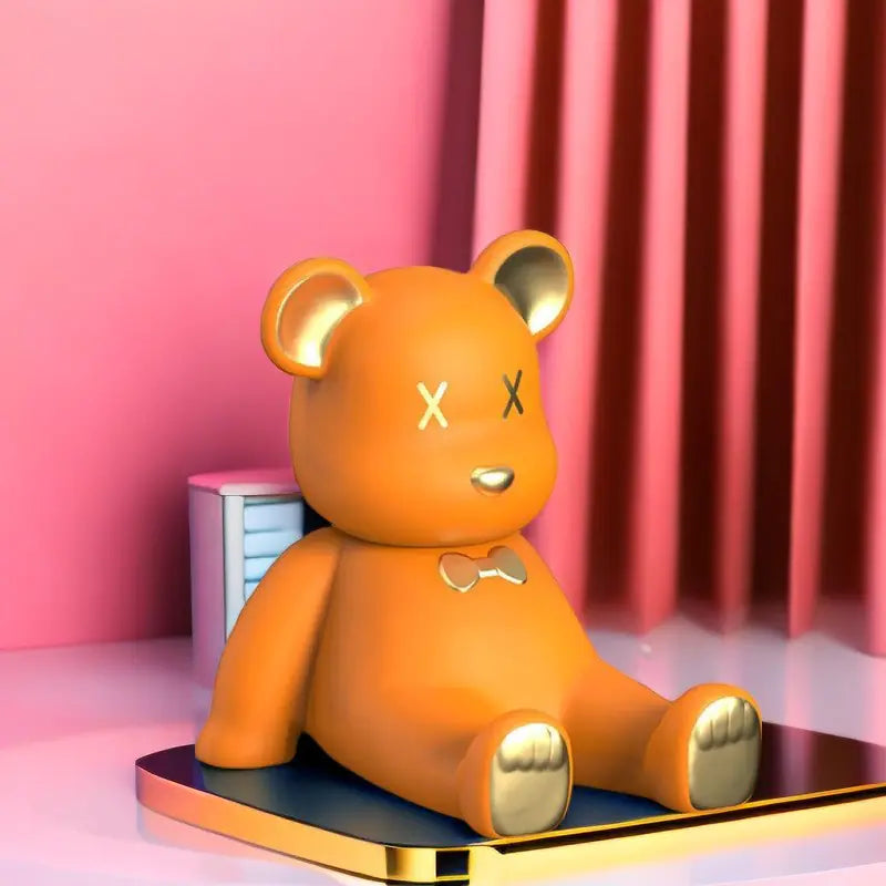 Creative Cute Bear Phone Stand Desktop Decoration